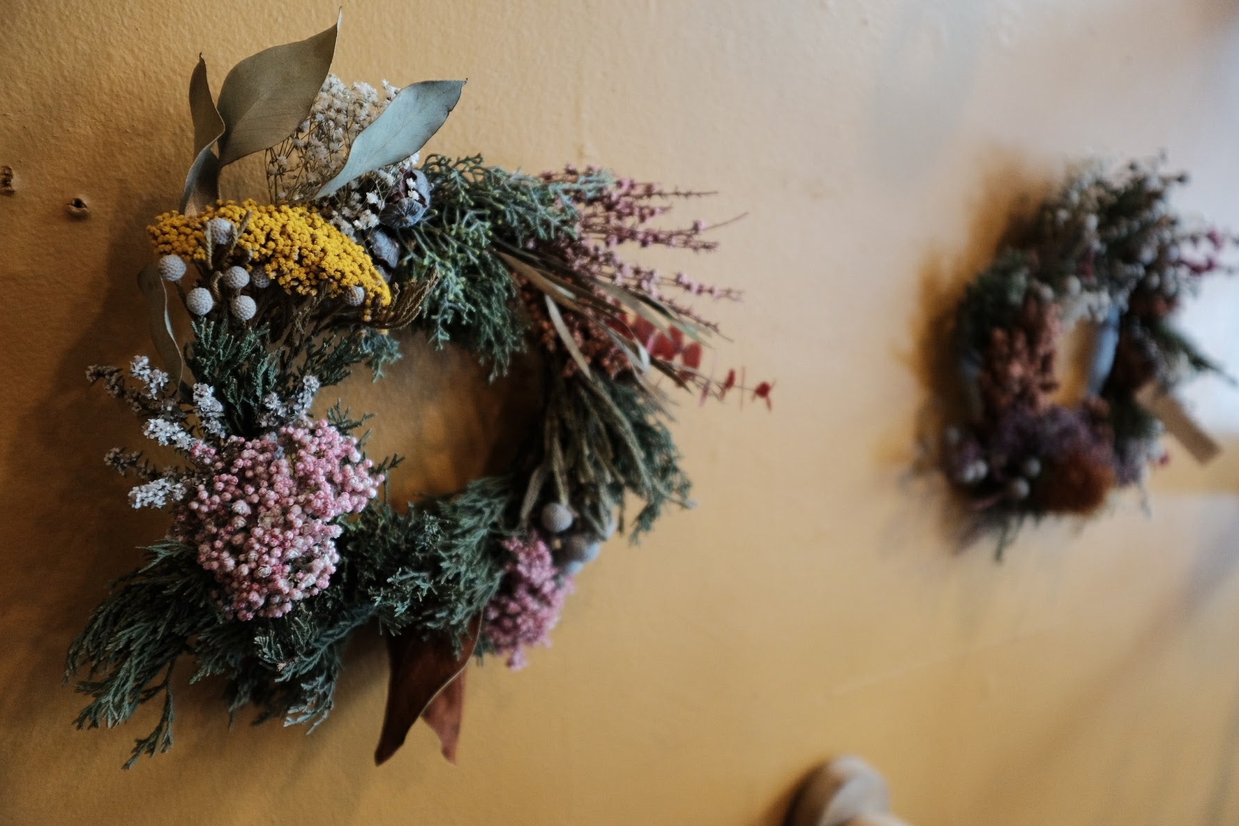 Dried Flower Wreaths for Fall Class Aug 25th 7-9pm